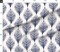 Navy Blue Floral Botanical Palm Tropical Island Dark Blue Coastal Southern Navy Blue Leaf Silhouette Large Scale Custom Printed Fabric by Spoonflower Various Fabrics by the Yard or Fat Quarter